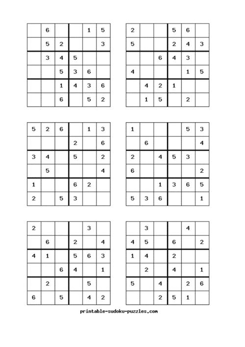 数独六宫格解题技巧口诀