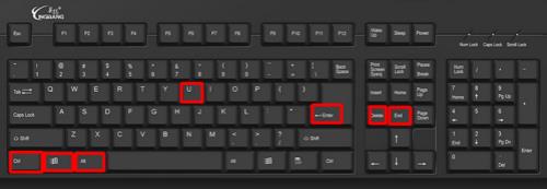 按ctrl+alt+del键电脑无反映