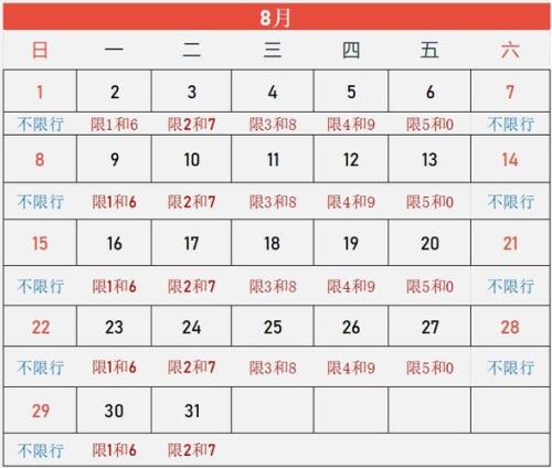 唐山限号查询2023年最新消息