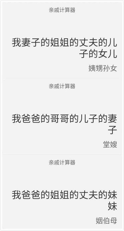 表哥的儿子我该怎么称呼