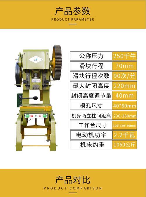 机械冲床冲压参数设置