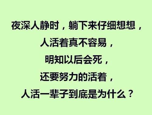 只要健康的活着就好的伤感说说