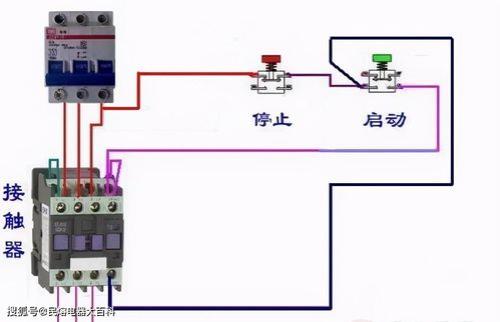 交流接触器自锁怎么接