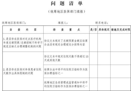 排查内容是什么意思