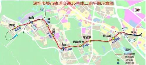 深圳地铁16号线经过坪山高铁站吗