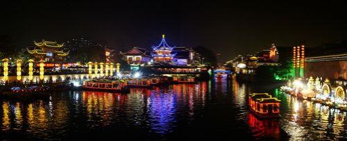 江苏夜景漂亮的景区